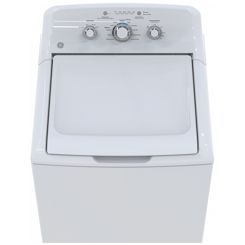 GE GTW330BMMWW Top Load Washer, 27